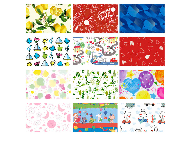 Carta Regalo in Rotoli Rex Sadoch - 70x200 cm - GR3J1GEN (Assortiti Conf. 50) Carta Regalo in Rotoli Rex Sadoch - 70x200 cm - GR3J1GEN (Assortiti Conf. 50)