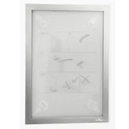 Cornice Adesiva Duraframe Wallpaper Durable - A4 - 4843-23 (Argento)