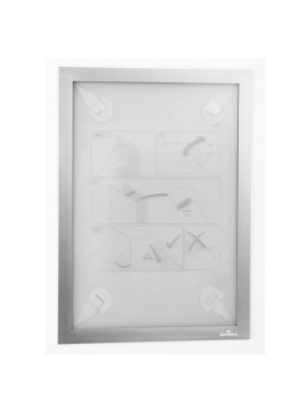 Cornice Adesiva Duraframe Wallpaper Durable - A4 - 4843-23 (Argento)