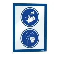 Cornice Magnetica Duraframe Durable - A4 - 4872-07 (Blu Conf. 2)