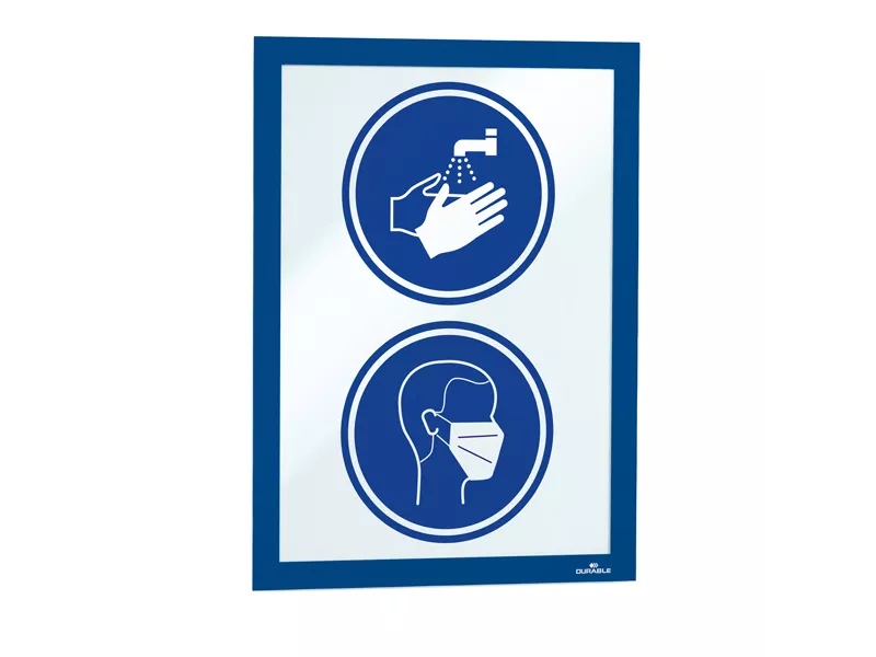 Cornice Magnetica Duraframe Durable - A4 - 4872-07 (Blu Conf. 2)