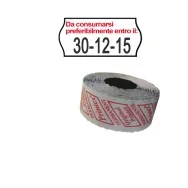 Etichette per Prezzatrice Smart 8/2612 Printex - Permanenti Da Consumarsi - 26x12 mm - 2612SFP14ST (Bianco Conf. 10)