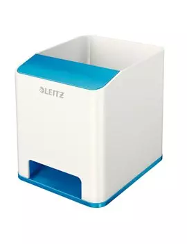 Portapenne con Amplificatore WoW Leitz - 53631023 (Bianco e Blu)