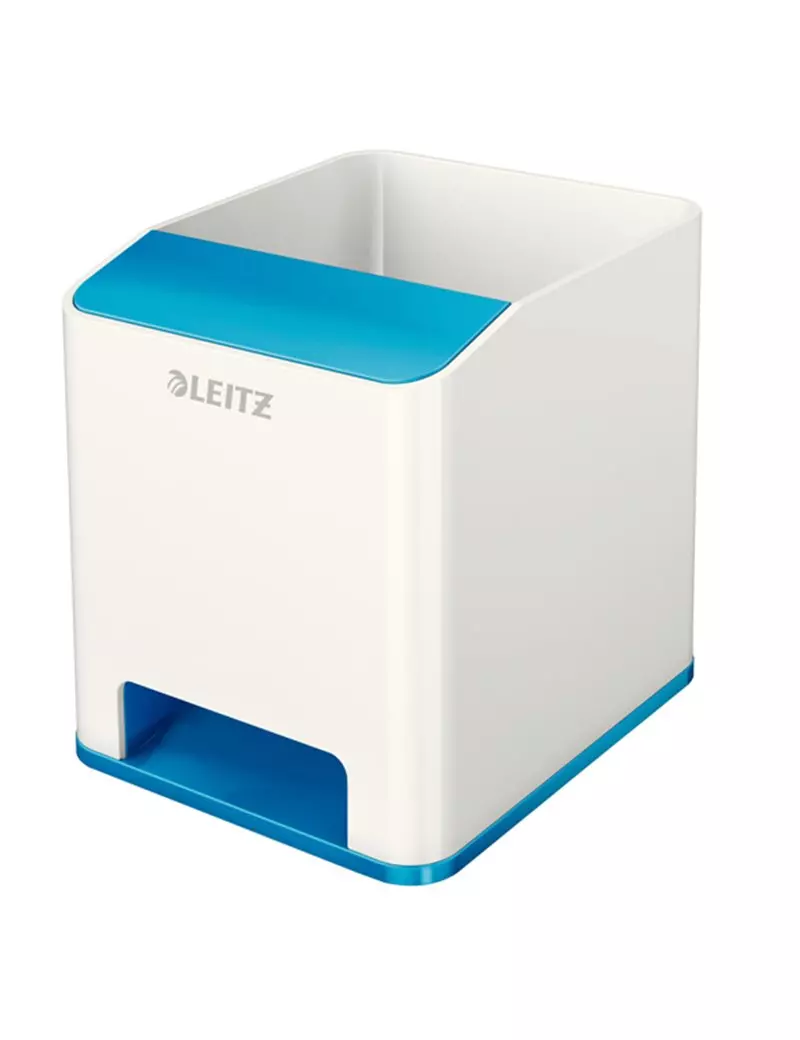 Portapenne con Amplificatore WoW Leitz - 53631023 (Bianco e Blu)