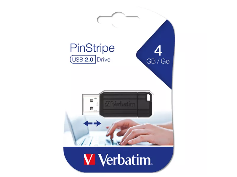 Pen Drive Store'n'Go Verbatim - USB 2.0 - 4GB - 49061 (Nero)