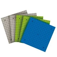 Base per Mattoncini Midi da Costruzione CWR - 25x25 cm - 12356 (Assortiti Conf. 5)