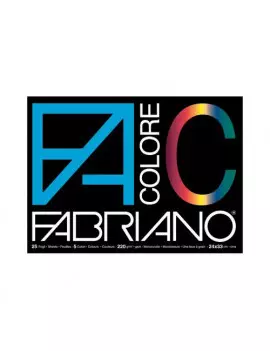 Album da Disegno Colore Fabriano - 33x48 cm - 220 g - 65251533 (Assortiti)