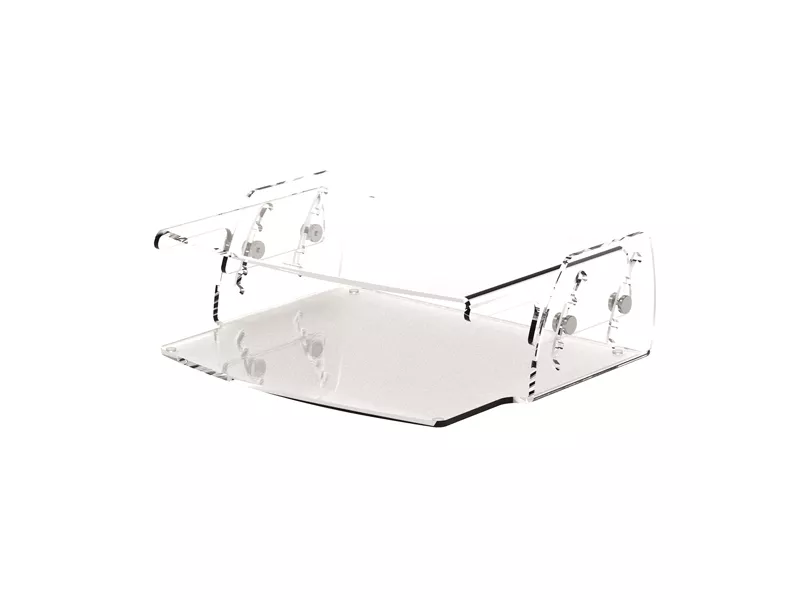 Supporto Monitor Clarity Fellowes - 9731101 (Nero)