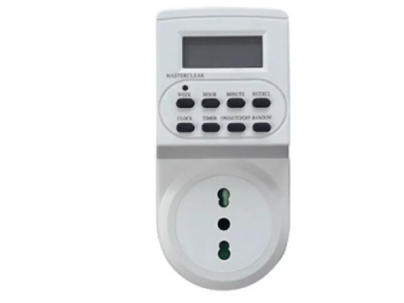 Timer Digitale Settimanale MKC - 493933773 (Bianco)