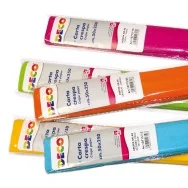 Carta Crespa Deco CWR - 250x50 cm - 40 g - 10711 (Assortiti Caldi Conf. 6)
