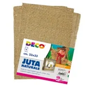 Juta Naturale Deco CWR - 23x33 cm - 12247 (Naturale Conf. 6)