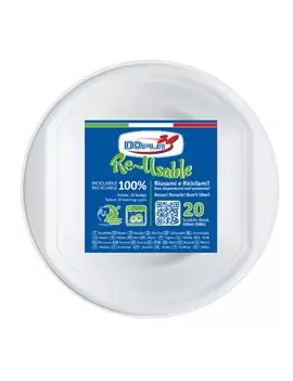 Scodelle Reuse DOpla - 630 ml - 08130 (Bianco Conf. 20)