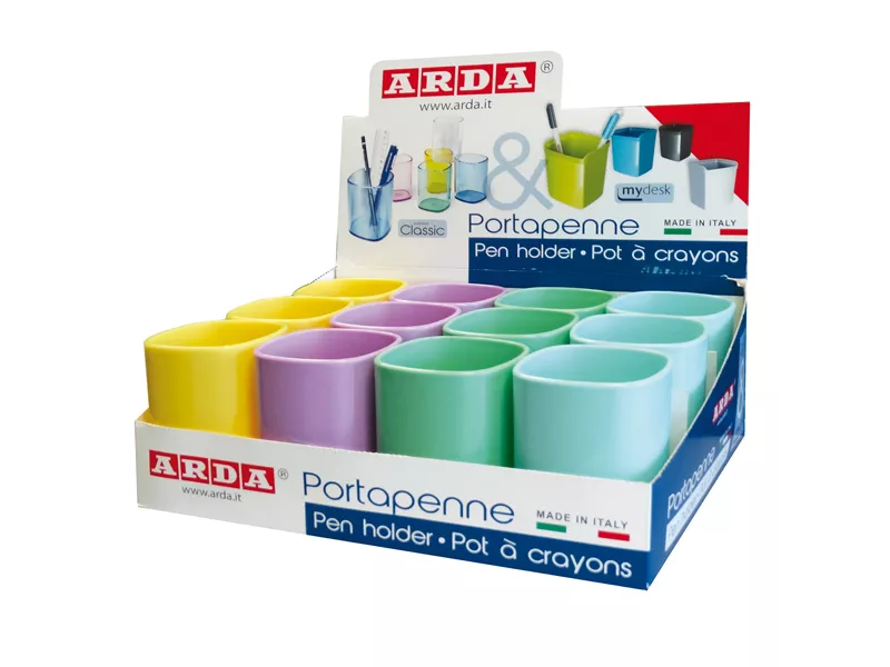Portapenne Keep Colour Pastel Arda - 4111PASESP (Assortiti Conf. 12) Portapenne Keep Colour Pastel Arda - 4111PASESP (Assortiti Conf. 12)