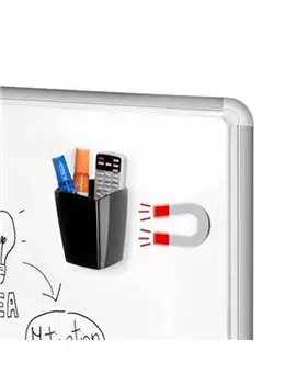 Portapennarelli Magnetico CEP - 7,8x7,4x9,5 cm - 1005310161 (Nero)