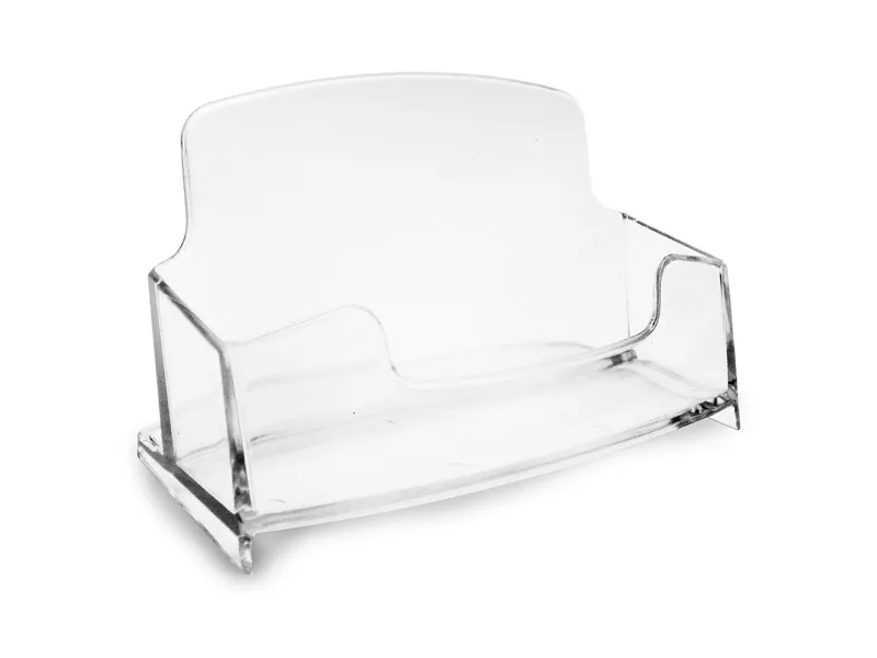 Portabiglietti da Visita Arda - 10,4x6,2x5,2 cm - 70A71 (Trasparente)