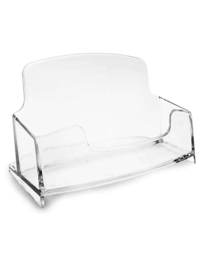 Portabiglietti da Visita Arda - 10,4x6,2x5,2 cm - 70A71 (Trasparente) Portabiglietti da Visita Arda - 10,4x6,2x5,2 cm - 70A71 (Trasparente)