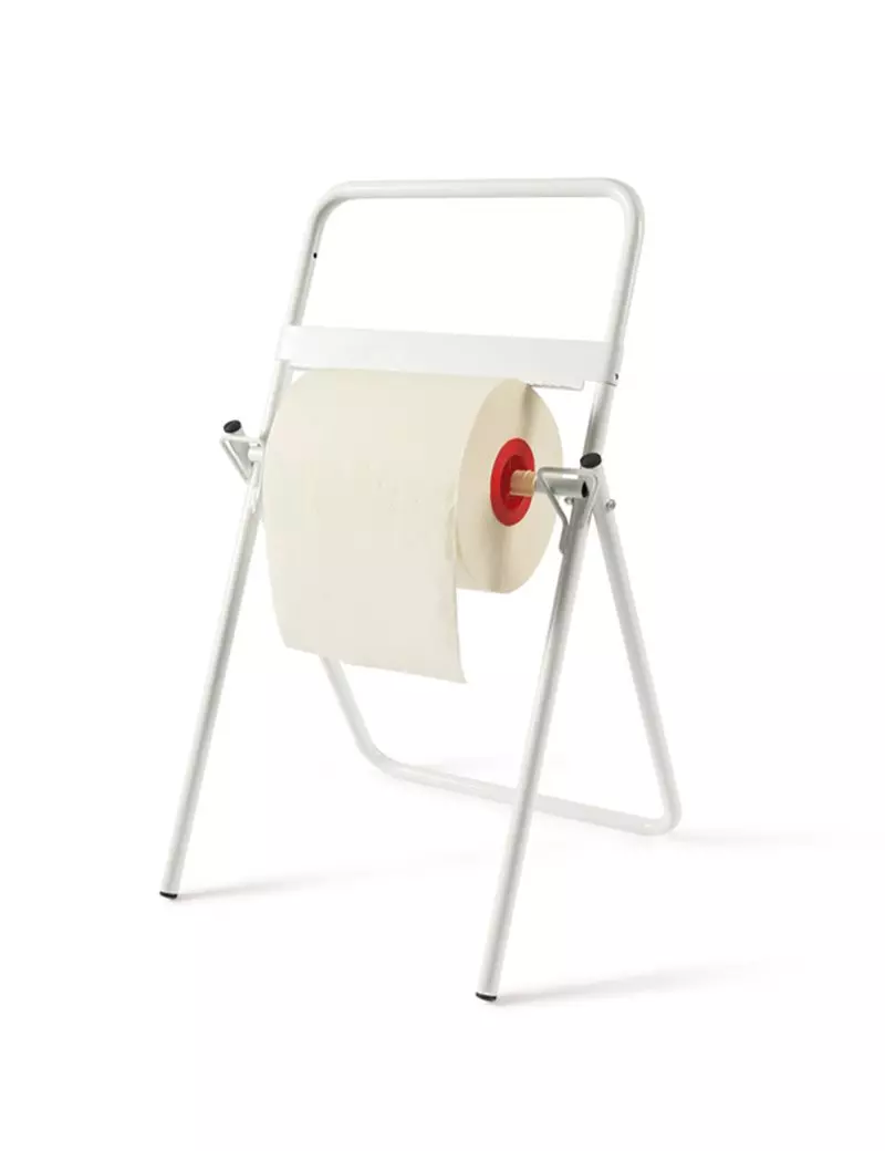 Portabobina Industriale Perfetto - da Terra - 40x44x80 cm - 0464G (Bianco) Portabobina Industriale Perfetto - da Terra - 40x44x80 cm - 0464G (Bianco)