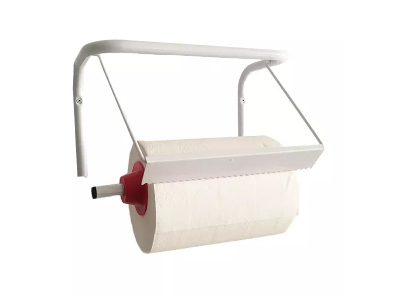 Portabobina Industriale Perfetto - da Parete - 40x23x28 cm - 0464H (Bianco)