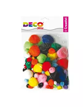 Pompons Deco CWR - 10959 (Assortiti Conf. 40)