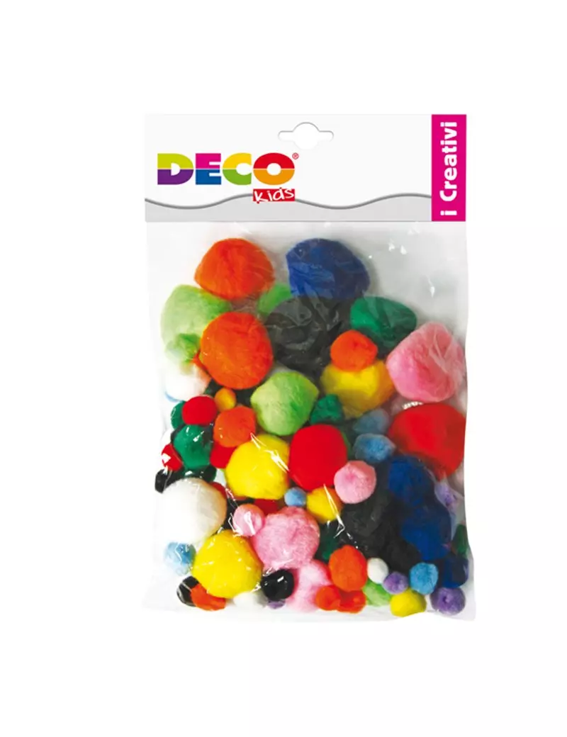 Pompons Deco CWR - 10959 (Assortiti Conf. 40) Pompons Deco CWR - 10959 (Assortiti Conf. 40)