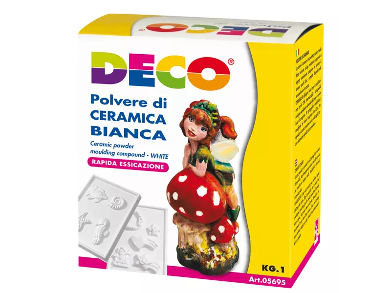Polvere di Ceramica Deco CWR - 05695 (Bianco 1 kg)