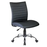 Poltrona Visitatore San Francisco S Serena Group - Poliuretano - E8234SK (Nero)