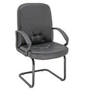 Sedia da Attesa Dante V Unisit - Similpelle - DNV/KN (Nero)