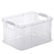 Contenitore Compact Rotho - 39x29x21,5 cm - 17,5 Litri - F600156 (Trasparente)