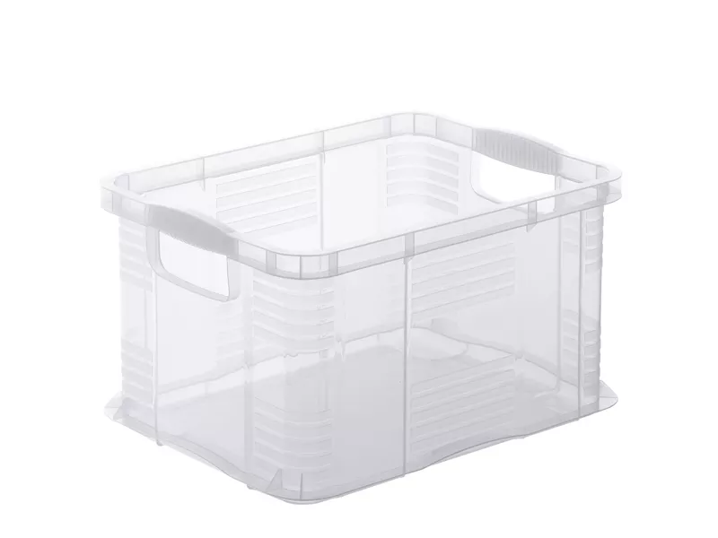 Contenitore Compact Rotho - 39x29x21,5 cm - 17,5 Litri - F600156 (Trasparente)