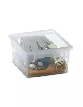 Contenitore Multiuso Light Box S/2 Terry Store Age - 17,8x20,4x10 cm - 2,5 Litri - 1001970 (Trasparente)