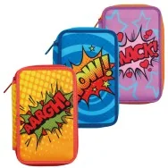 Astuccio 3 Zip Carioca - 13x20x7,5 cm - 42807 (Assortiti Conf. 6)