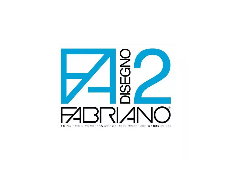 Album da Disegno Fabriano 2 - 24x33 cm - Ruvido con Angoli (Bianco) Album da Disegno Fabriano 2 - 24x33 cm - Ruvido con Angoli (Bianco)
