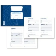 Blocco Libretto delle Giustificazioni Data Ufficio - 25 Pagine - 21,5x14,8 cm - DU3026PS000 (Conf. 10)