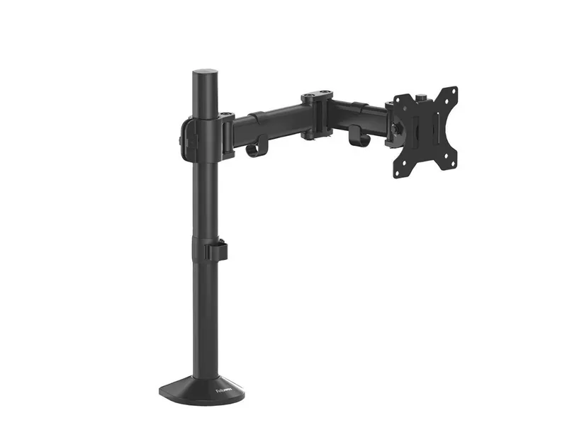 Braccio Portamonitor Singolo Reflex Series Fellowes - 8502501 (Nero)