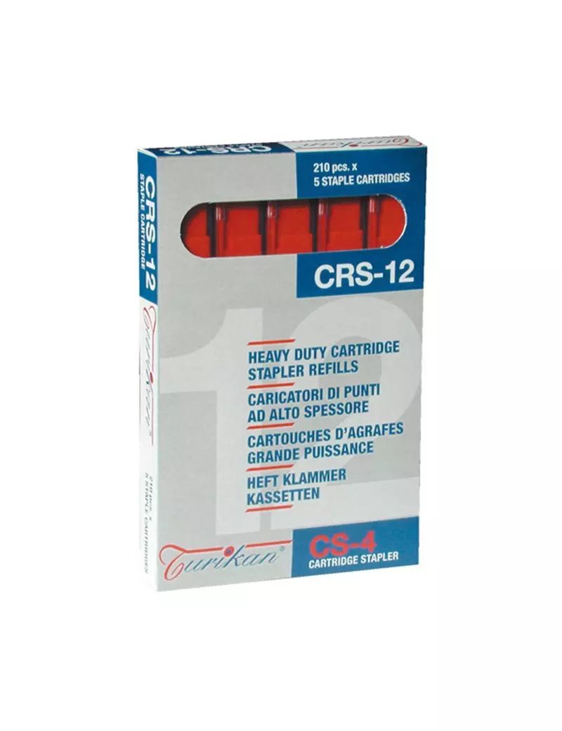 Caricatore Punti CS-4 Iternet - 12 mm - CRS-12 - 0024 (Rosso Conf. 1050)