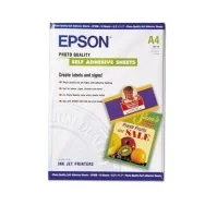 Carta Fotografica Adesiva Epson S041106 - A4 - 167 g - C13S041106 (Conf. 10)