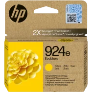 Cartuccia Originale HP 4K0U9NE 924e (Giallo 800 pagine)