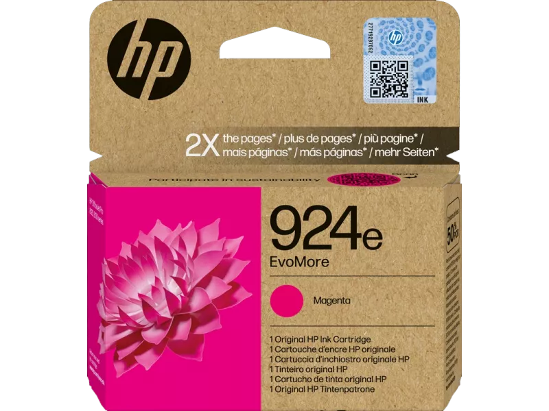 Cartuccia Originale HP 4K0U8NE 924e (Magenta 800 pagine)