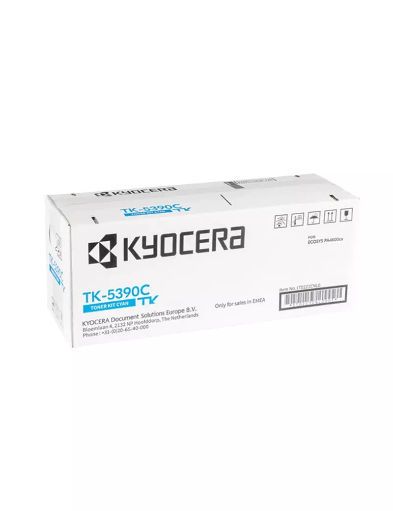 Toner Originale Kyocera TK-5390C 1T02Z1CNL0 (Ciano 13000 pagine) Toner Originale Kyocera TK-5390C 1T02Z1CNL0 (Ciano 13000 pagine)