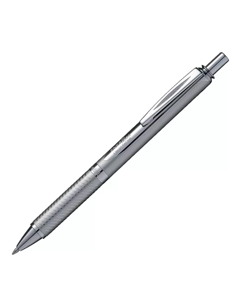 Penna Roller Energel Sterling Pentel - 0,7 mm - 0071025 (Argento)