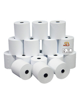 Rotolo per Calcolatrice Sabacart - 57 mm x 28 m - 10206000012BX (Conf. 10)