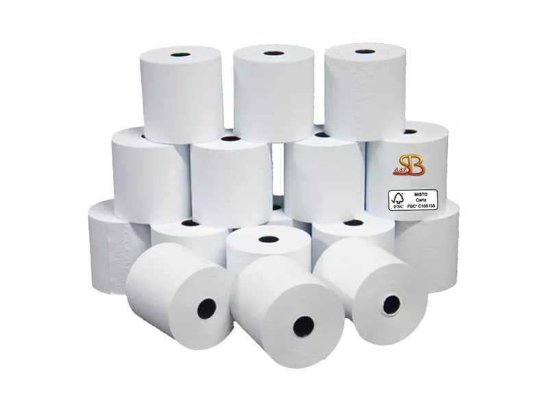 Rotolo per Calcolatrice Sabacart - 57 mm x 28 m - 10205700012BX (Conf. 10)