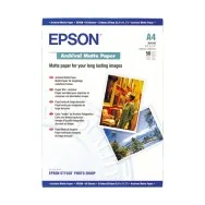 Carta Fotografica Archival Matte Paper Epson S041342 - A4 - 190 g - Opaca - C13S041342 (Conf. 50)