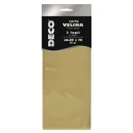 Carta Velina Deco CWR - 50x76 cm - 12295/02 (Oro Perlescente Conf. 5)