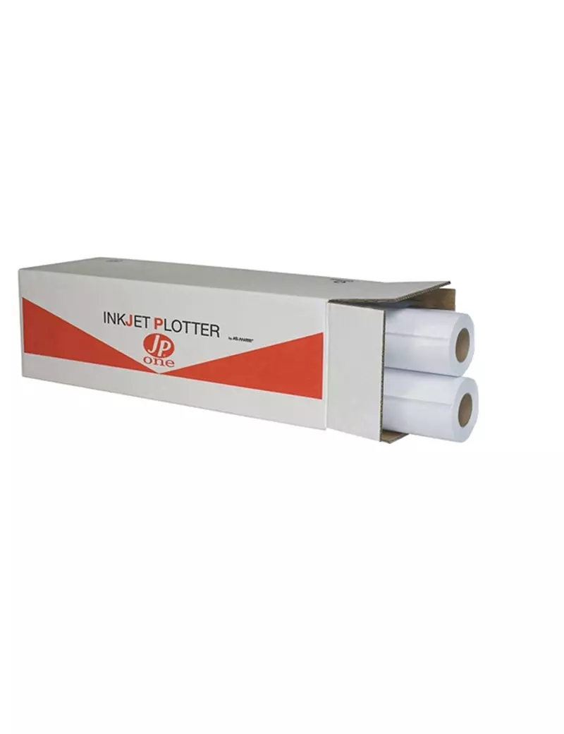Carta Plotter JP One P.80M AS Marri - 420 mm x 50 m - 80 g - Opaca - 8766 (Bianco Conf. 2) Carta Plotter JP One P.80M AS Marri - 420 mm x 50 m - 80 g - Opaca - 8766 (Bianco Conf. 2)