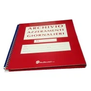 Cartella Azzeramenti Giornalieri Sabacart - per Rotoli da 80 mm - 13 Pagine - C6MAZZ80