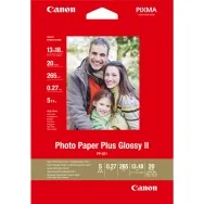 Carta Fotografica PP-201 II Plus Canon - 13x18 cm - 265 g - Lucida - 2311B018 (Conf. 20)