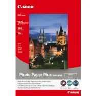 Carta Fotografica SG-201 Plus Semi Gloss Canon - 10x15 cm - 260 g - Semi Lucida - 1686B015 (Conf. 20)