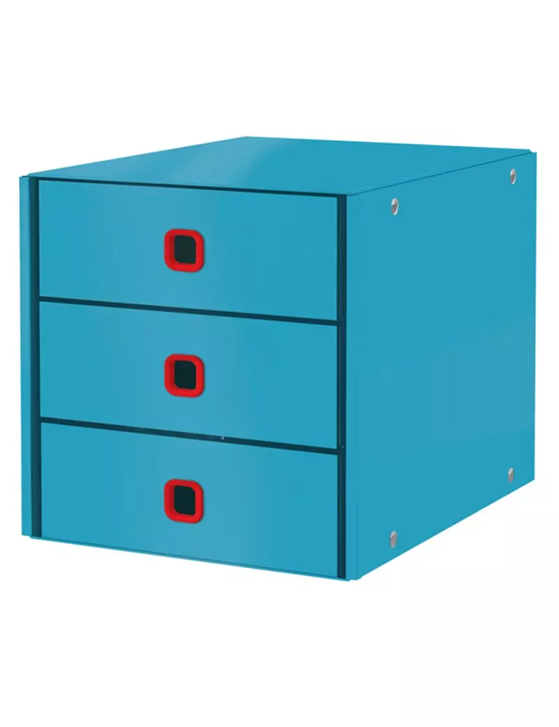 Cassettiera Click&Store Cosy Leitz - 3 Cassetti - 28,6x28,2x35,8 cm - 53680061 (Blu) Cassettiera Click&Store Cosy Leitz - 3 Cassetti - 28,6x28,2x35,8 cm - 53680061 (Blu)
