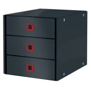 Cassettiera Click&Store Cosy Leitz - 3 Cassetti - 28,6x28,2x35,8 cm - 53680089 (Grigio)